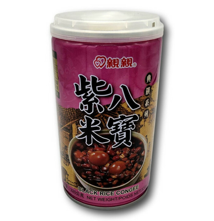 QQ Canned Black Rice Congee 320g image