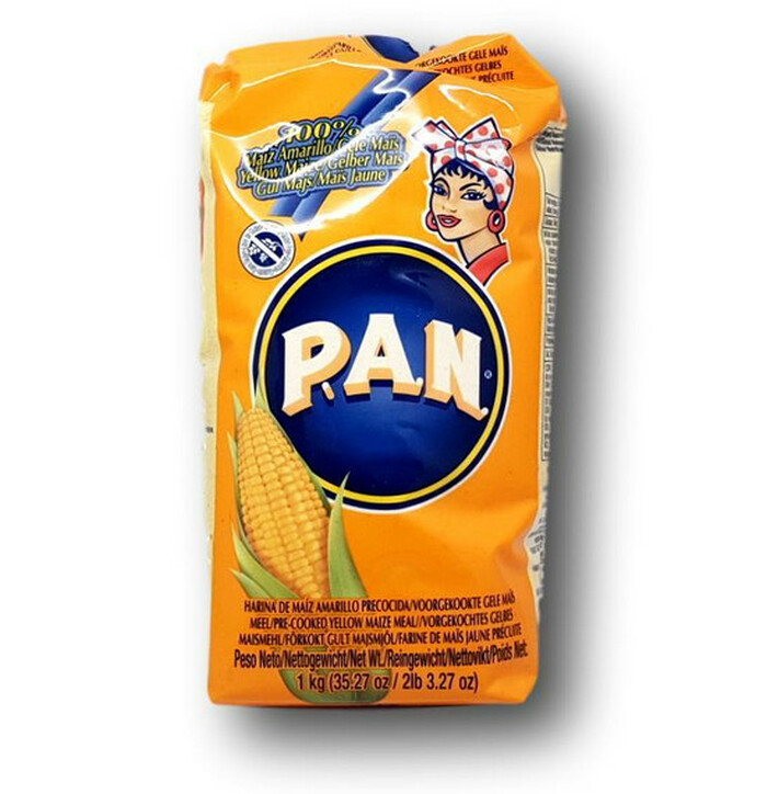 Pan Yellow Corn Flour  1 kg image