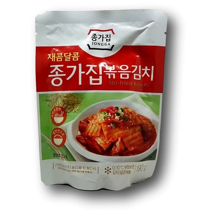 Chongga Stir-fried Kimchi 190 g image