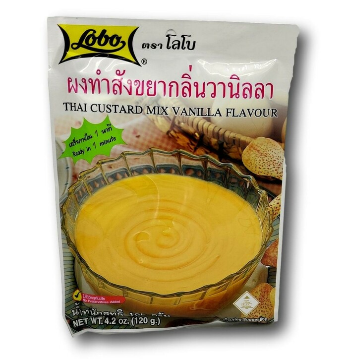 Lobo Custard Mix Vanilla Flavour 120g image