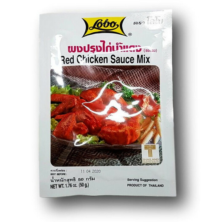 Lobo Red Chicken Sauce Mix 50 g image