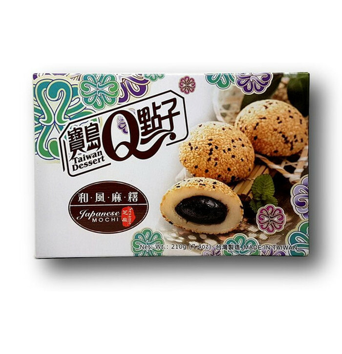 Q Brand Sesame Mochi 210g image