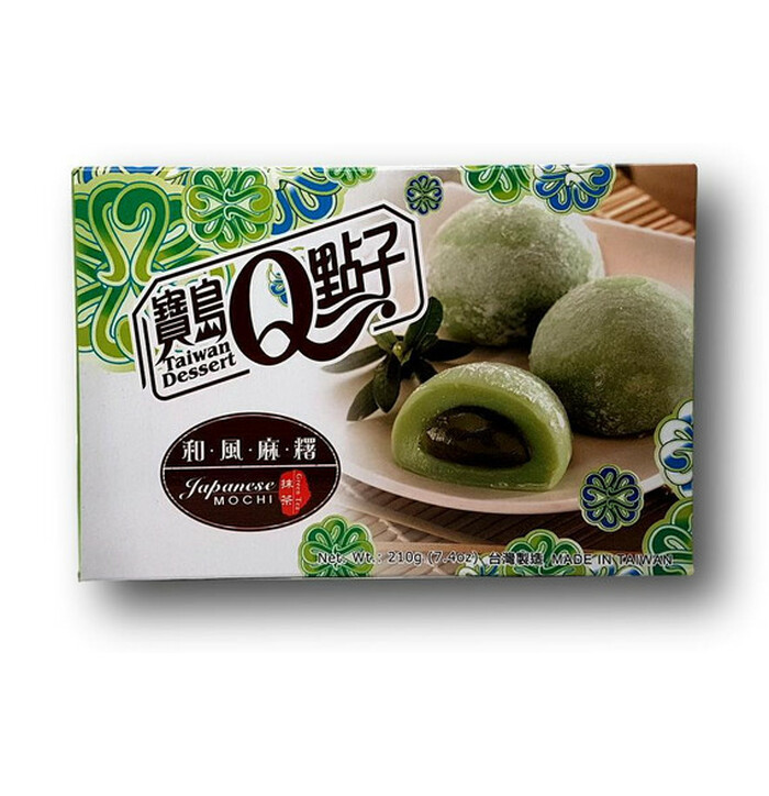 Taiwan Dessert Green Tea Mochi  210g image