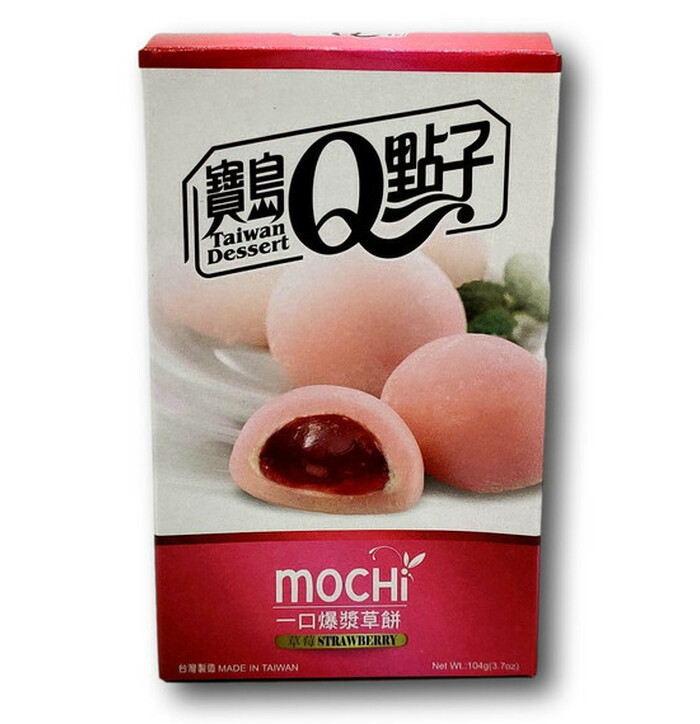 Q Brand Strawberry Mochi 104 g image