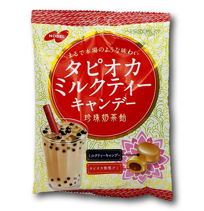 NOBEL Tapioca Milk Tea Candy 90 g image