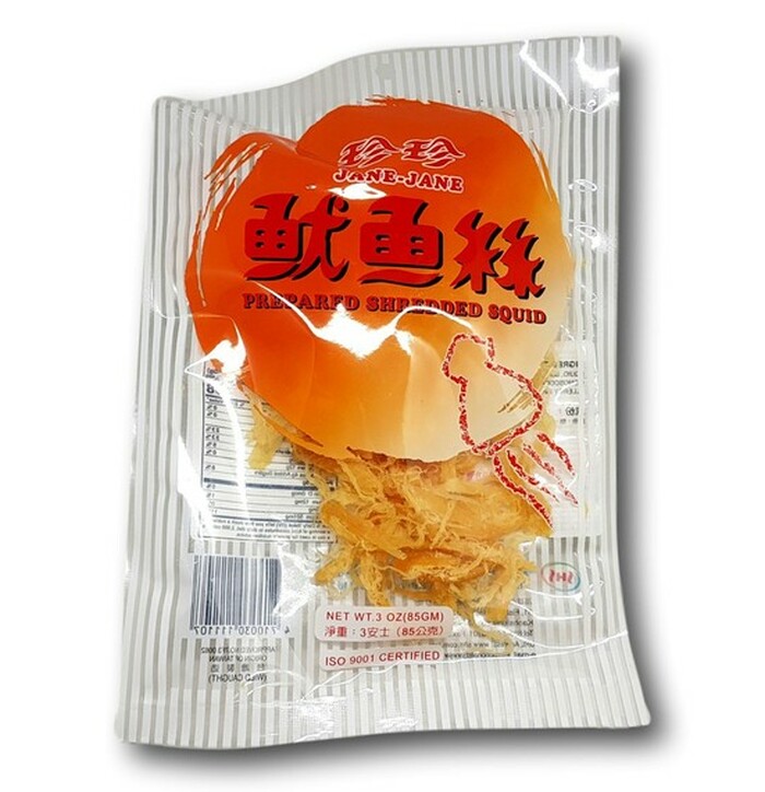 Jane Jane Prepared Shredded Squid  85 g image