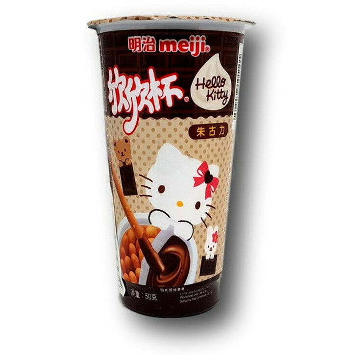 Meiji YanYan Biscuit Sticks & Chocolate Dip 50 g image