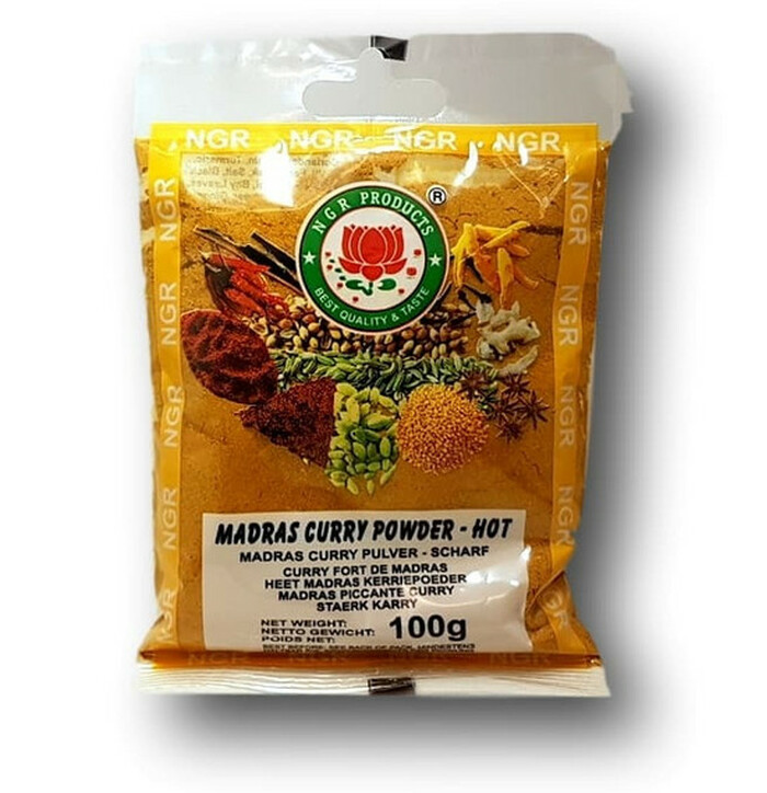 Ngr Madras curryjauhe tulinen 100 g kuva