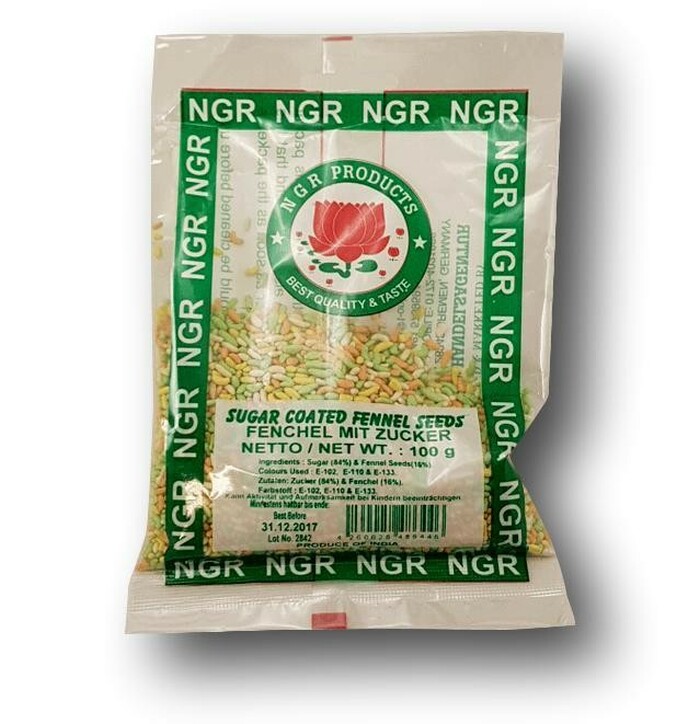 Ngr Sugar Coated Fennel Seeds 100 g image