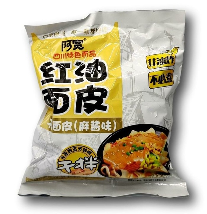 Ak Broad Noodle Sesame Paste Flavour 120g image