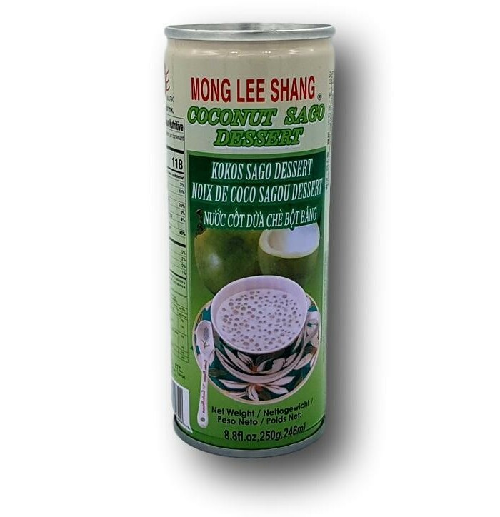 Mong Lee Shang Coconut Sago Dessert  246 ml image