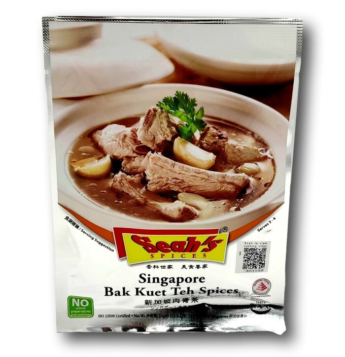 Seah'S Singapore Bak Kuet Teh mauste 32g" kuva