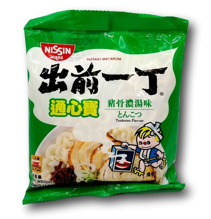 Nissin Instant Macaroni Tonkotsu Flav 90g image