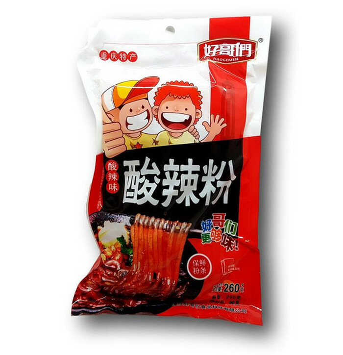 Haogemen Hot & Sour Noodles, Pickled Chili 260 g image