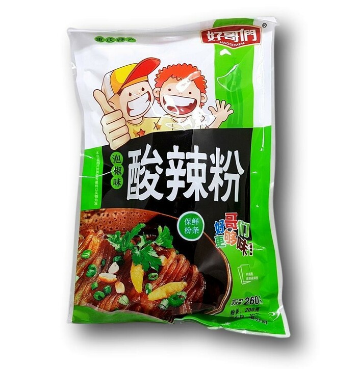 Haogemen Hot & Sour Noodles 260 g image