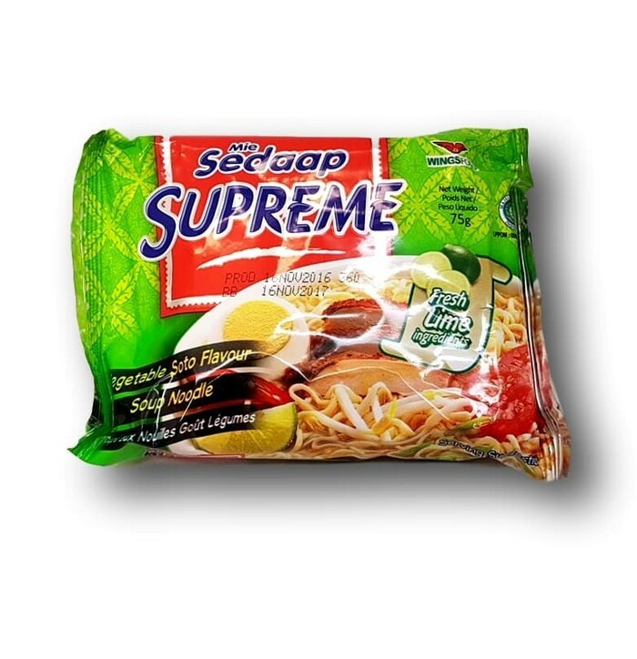 Mi Sedaap Supreme Vegetable Soto Flav Soup Noodle image