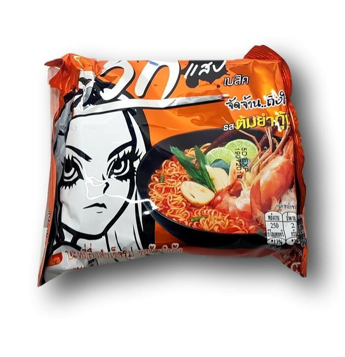 Wai Wai Tom Yum katkarapu nuudeli  60 g kuva