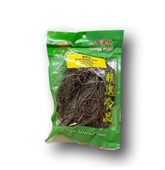 Golden Diamond Dried Seaweed Strips  100 g image