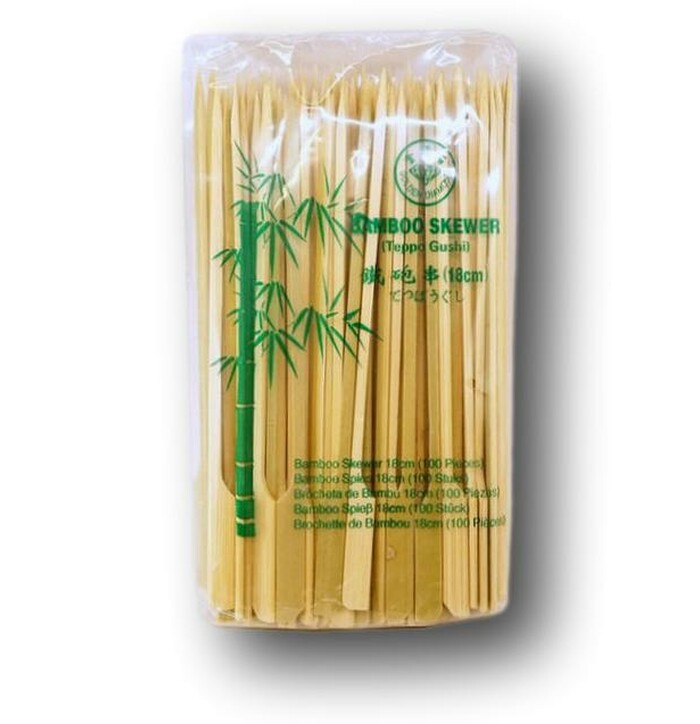 Golden Diamond Bamboo Skewer 18cm (100kpl) image