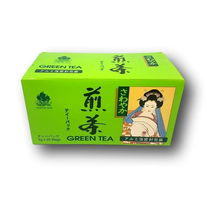 Golden Sail Sencha Japanese Green Tea Pussi  25 x image