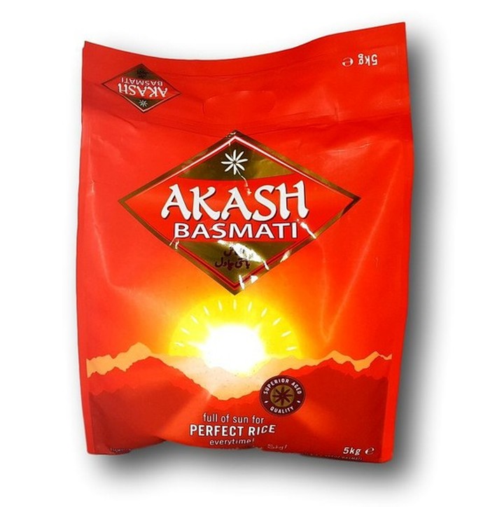 Akash Basmatiriisi 5 kg kuva