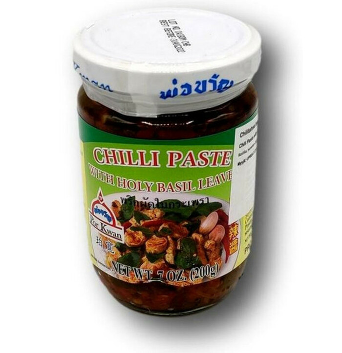 Por Kwan Chili Paste with Sweet Basil Leaves  200 image