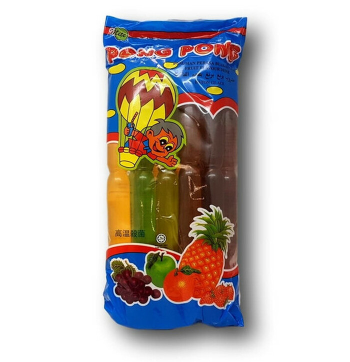 Pong Pong Fruit Flav. Ice Bar  10x70 g image