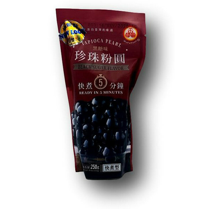 Wufuyuan Tapioca Pearl Black  250 g image