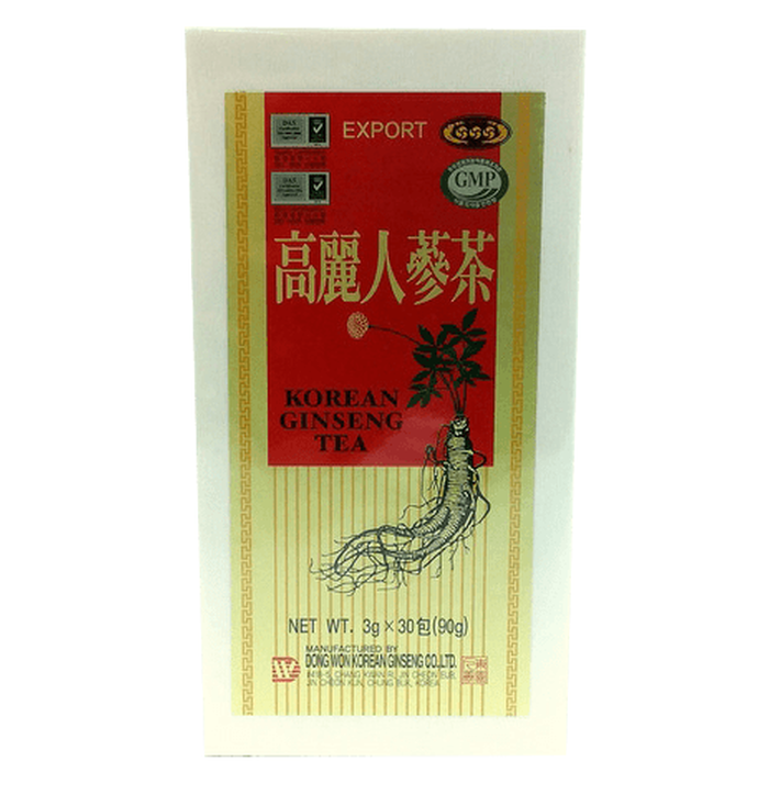 Dong Won Korean Ginseng Tea Wooden box  30 x 3g image