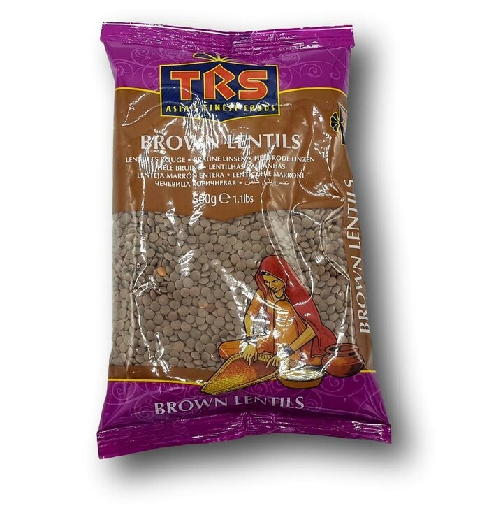 Trs Whole Brown Lentils 500 g image