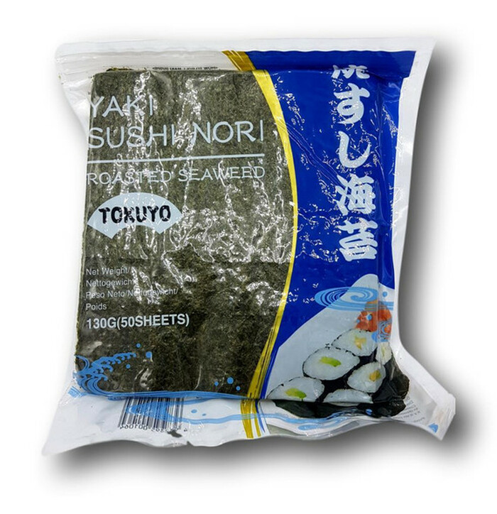 Tokuyo Yaki Nori Sushi Roasted Seaweed 50 kpl 130 image