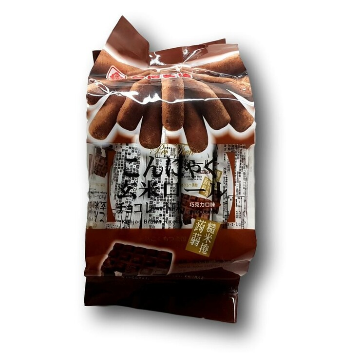 Pei Tien Brown Rice Roll Chocolate  160 g image