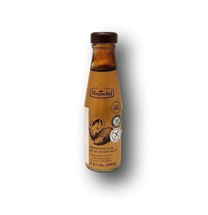 Megachef Premium Oyster Sauce Gluten Free 230 g image