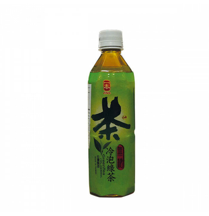 E-Ben Green Tea Sugar Free  500 ml image