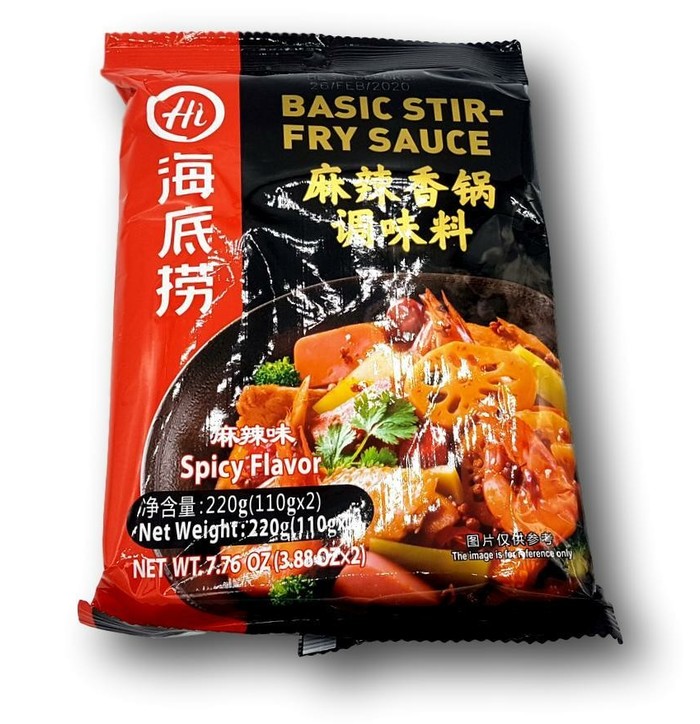 Lao Pai Basic Stir Fry Sauce Spicy Flavor  2 x 11 image