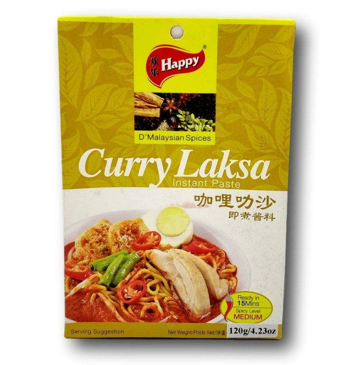 Happy Curry Laksa Paste  120g image