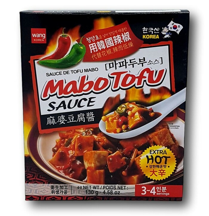 WANG Mabo Tofu Sauce - Hot 130 g image