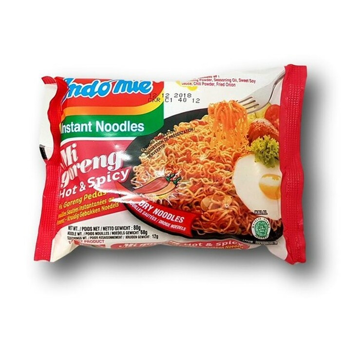 Indomie Instant Noodle Mi Goreng Pedas 80 g image