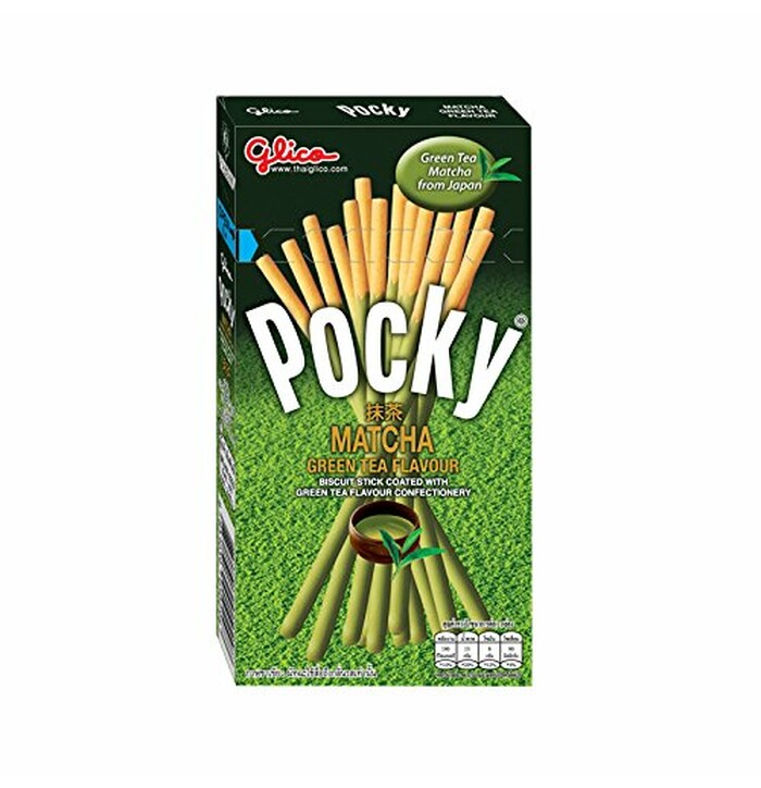 Glico Pocky Matchan makuiset keksitikut 39 g kuva