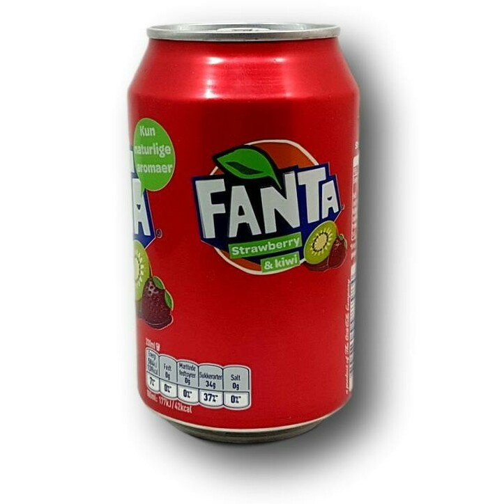 Fanta Fanta Strawberry Kiwi 330 ml image