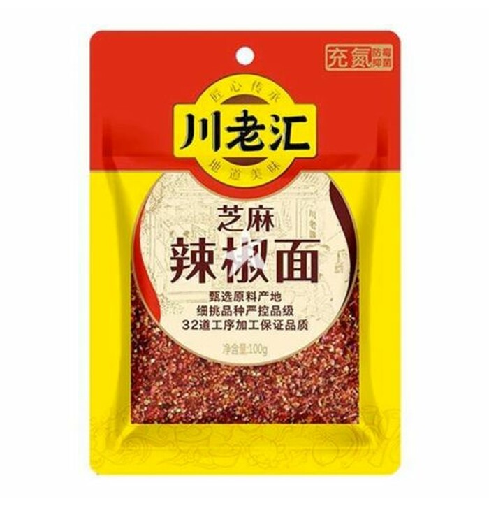 Chuan Lao Hui Seesami-chili jauhe 100 g kuva