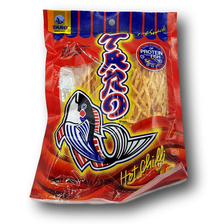 Taro Fish Snack Chili  52 g image