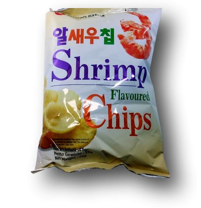 Nong Shim Shrimp Meat Flav. Chips  75 g image