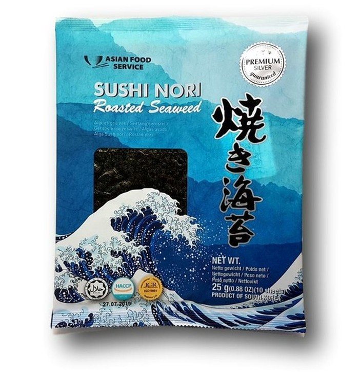 Asian Food Yaki Nori Sushi Roasted Seaweed 10 kpl image