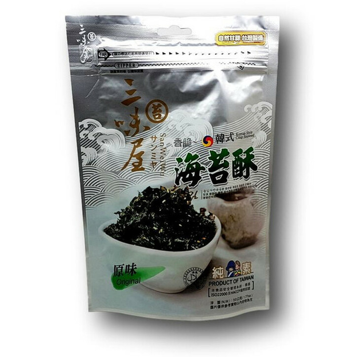 San Wei Wu Crispy Seaweed Original Flavor  50 g image