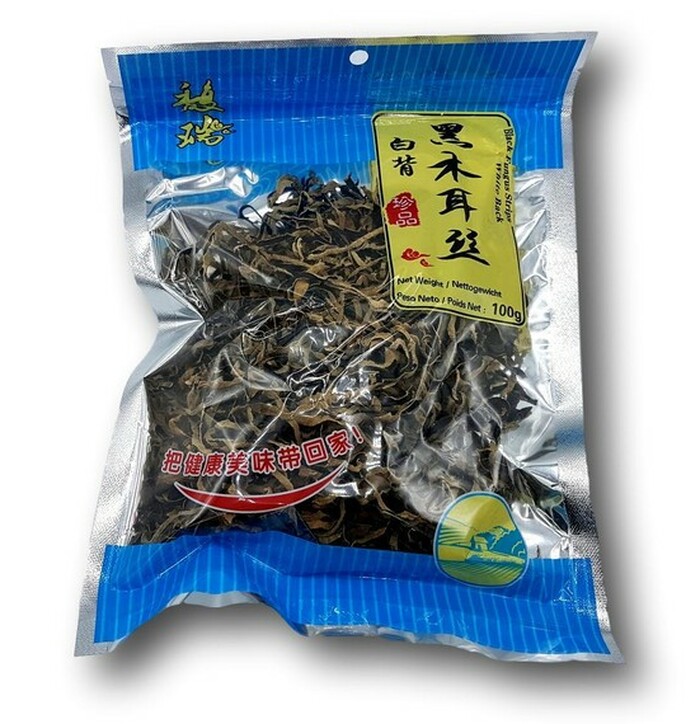 Furui Dried Black Fungus Strips  100 g image