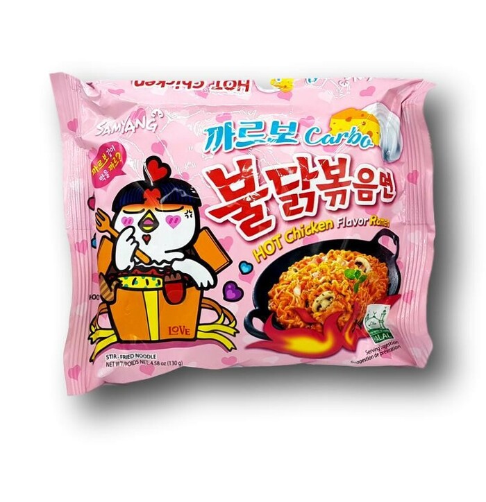 Samyang Hot Chicken Ramen Carbonara  130 g image