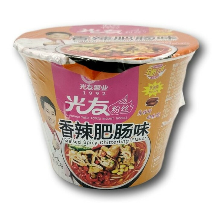 Guangyou Hot & Sour Sweet Potato Cup Noodle 105g image