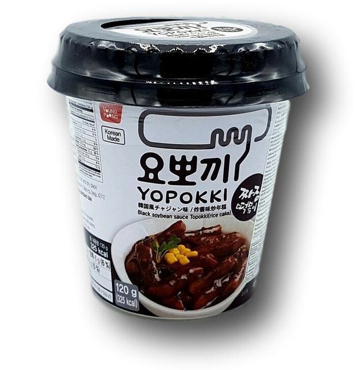 Yopokki Ricecake Cup Jjajang 120g image