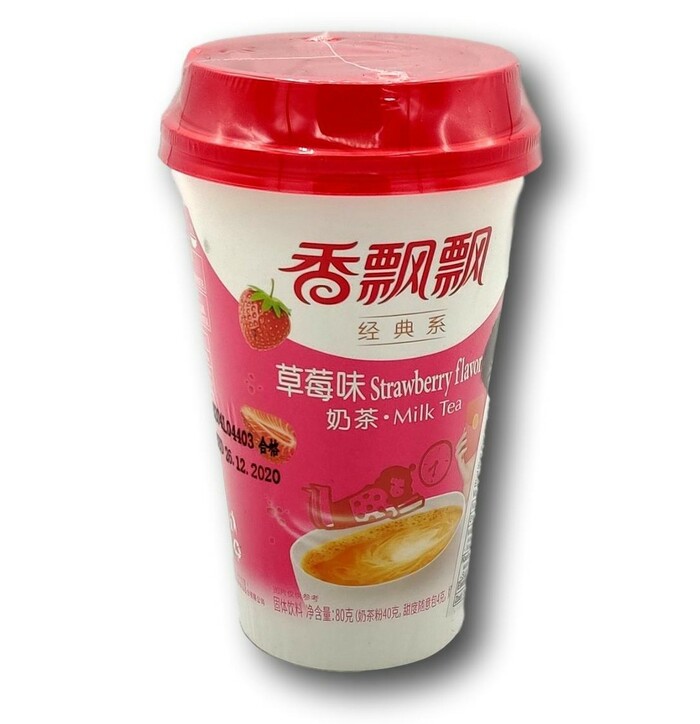 Xiang Piao Piao Milk Tea Strawberry  80 g image